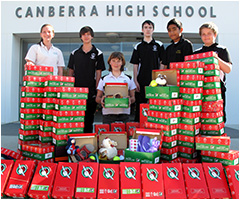 Canberra High School students