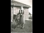 1949 Margaret Stibbs off to Work (Teacher)