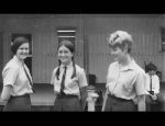 1968 6th Form Girls Outside Students Common Room